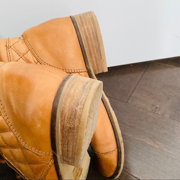 ALDO size 7 camel colour booties - Picture 6 of 11